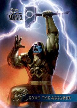 2019 Flair Marvel #63 Ronan The Accuser Front