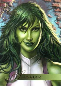 2019 Flair Marvel #65 She-Hulk Front