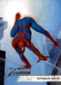2019 Flair Marvel #92 Spider-Man Front