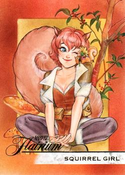2019 Flair Marvel #108 Squirrel Girl Front