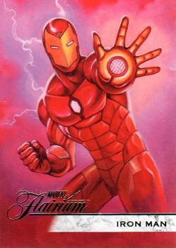 2019 Flair Marvel #111 Iron Man Front