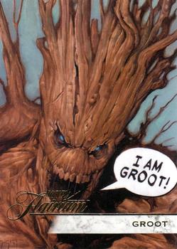2019 Flair Marvel #116 Groot Front