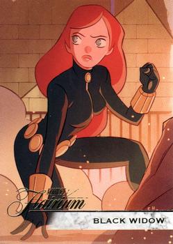 2019 Flair Marvel #138 Black Widow Front