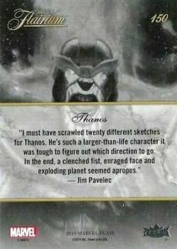 2019 Flair Marvel #150 Thanos Back
