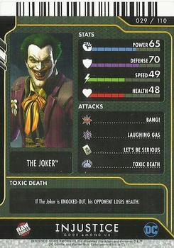 2019 Raw Thrills Injustice Arcade: Gods Among Us Series 2 #29 Joker Back
