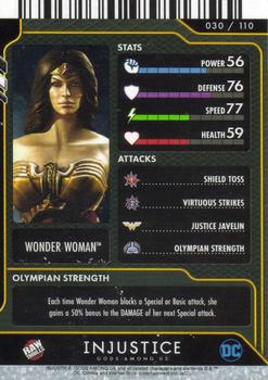 2019 Raw Thrills Injustice Arcade: Gods Among Us Series 2 #30 Wonder Woman Back