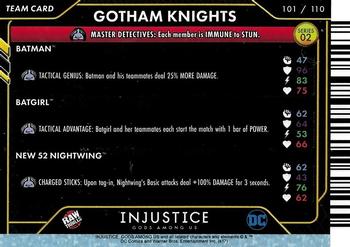 2019 Raw Thrills Injustice Arcade: Gods Among Us Series 2 #101 Gotham Knights Back