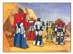 1986 Panini Transformers Stickers #24 
