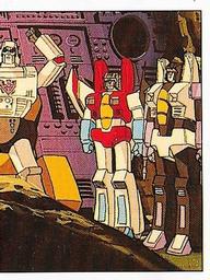 1986 Panini Transformers Stickers #34 