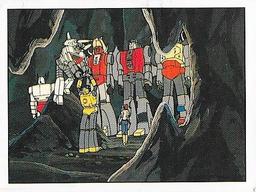 1986 Panini Transformers Stickers #74 