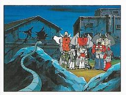1986 Panini Transformers Stickers #93 