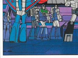 1986 Panini Transformers Stickers #96 