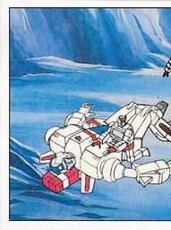 1986 Panini Transformers Stickers #158 