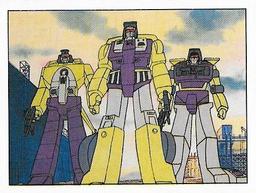 1986 Panini Transformers Stickers #180 