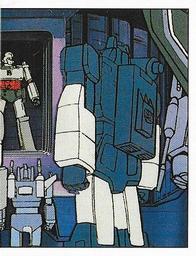 1986 Panini Transformers Stickers #189 