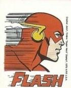 1979 Cracker Jack Super Heroes #NNO Flash (Head profile) Front