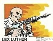 1979 Cracker Jack Super Heroes #NNO Lex Luthor Front