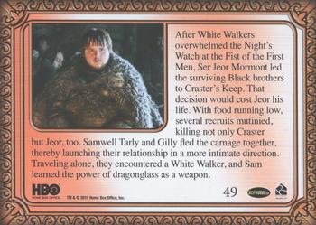 2019 Rittenhouse Game of Thrones Inflexions #49 Night's Watch Mutiny Back