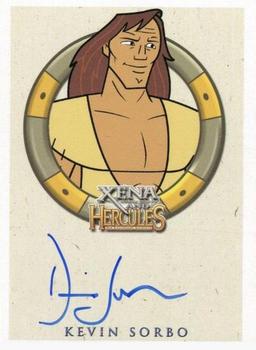 2005 Rittenhouse Xena and Hercules: The Animated Adventures - Autographs #NNO Kevin Sorbo Front