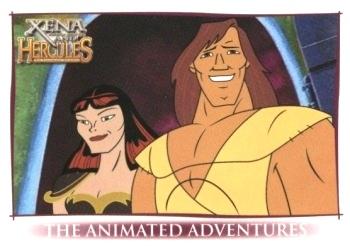 2005 Rittenhouse Xena and Hercules: The Animated Adventures - Promos #P1 Xena / Hercules Front