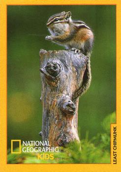 2018-19 National Geographic Kids December-January #NNO Least Chipmunk Front