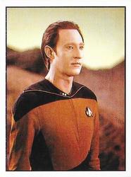 1987 Panini Star Trek: The Next Generation Stickers #4 Lieutenant Commander Data Front