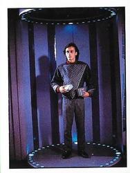 1987 Panini Star Trek: The Next Generation Stickers #113 Wyatt on transporter pad, with medical supplies Front