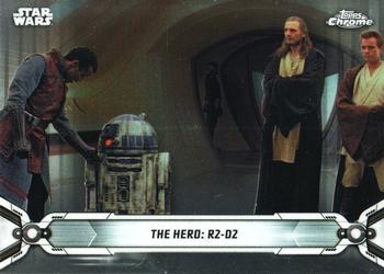 2019 Topps Chrome Star Wars Legacy #9 The Hero: R2-D2 Front