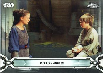 2019 Topps Chrome Star Wars Legacy #10 Meeting Anakin Front