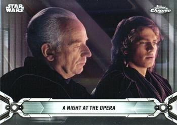 2019 Topps Chrome Star Wars Legacy #58 A Night at the Opera Front