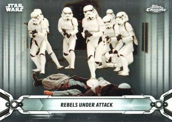 2019 Topps Chrome Star Wars Legacy #76 Rebels Under Attack Front
