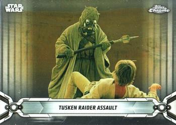 2019 Topps Chrome Star Wars Legacy #80 Tusken Raider Assault Front