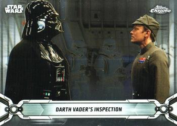 2019 Topps Chrome Star Wars Legacy #126 Darth Vader's Inspection Front
