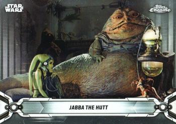 2019 Topps Chrome Star Wars Legacy #127 Jabba the Hutt Front