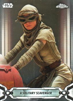 2019 Topps Chrome Star Wars Legacy #154 A Solitary Scavenger Front
