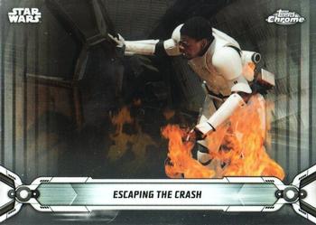 2019 Topps Chrome Star Wars Legacy #157 Escaping the Crash Front