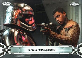 2019 Topps Chrome Star Wars Legacy #168 Captain Phasma Bends Front