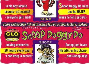 1995 Glow Zone The Oddbodz #GHC-04 Snoop Doggy Do Back