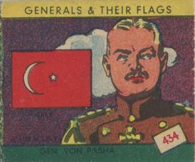 1939 W.S. Corp Generals & Their Flags (R58) #434 Otto Liman von Sanders Front