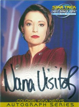 1999 SkyBox Star Trek: Deep Space Nine: Memories from the Future - Autograph Series #A4 Nana Visitor Front