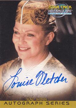 1999 SkyBox Star Trek: Deep Space Nine: Memories from the Future - Autograph Series #A14 Louise Fletcher Front