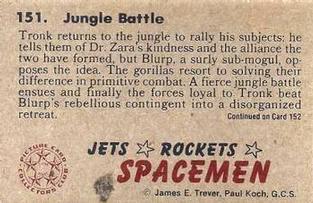 1980 Trever & Koch Jets, Rockets, Spacemen #151 Jungle Battle Back