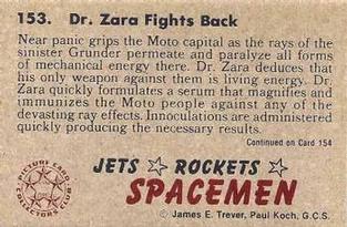 1980 Trever & Koch Jets, Rockets, Spacemen #153 Dr. Zara Fights Back Back