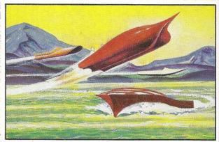 1980 Trever & Koch Jets, Rockets, Spacemen #171 Flying Boats Front