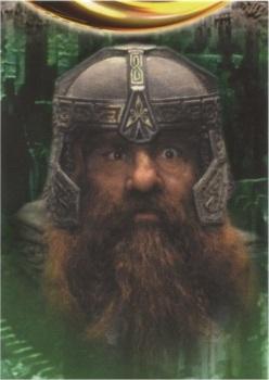 2004 Topps Lord of the Rings: The Return of the King Update - Update UK Binder Exclusive Cards #U8 Gimli Front