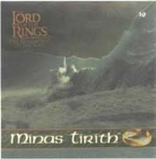 2002 Artbox Lord of the Rings Action Flipz - Chromium Stickers #19 Minas Tirith Front