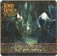 2002 Artbox Lord of the Rings Action Flipz - Ultra-rare Action Flipz #UR2 The Mines of Moria / Moria Orcs Front