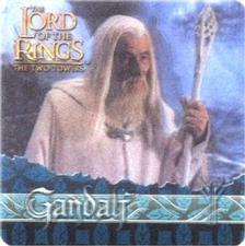 2002 Artbox Lord of the Rings: The Two Towers Action Flipz #13 Gandalf Front