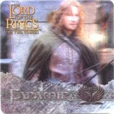 2002 Artbox Lord of the Rings: The Two Towers Action Flipz #15 Faramir Front