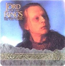 2002 Artbox Lord of the Rings: The Two Towers Action Flipz #19 Wormtongue Front